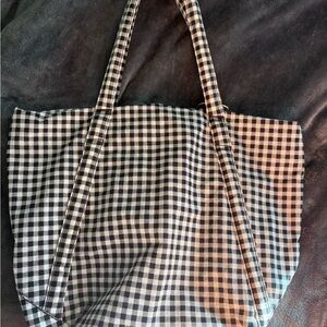 BAGGU Gingham Cloud Bag